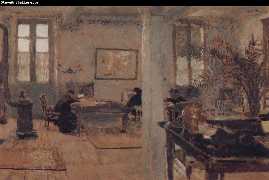 Edouard Vuillard In a room